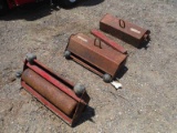 (3) Rollers (Fire DamagEd - Sells As Is)