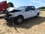 2018 Ford F150XL 4WD Pickup, s/n 1FTEW1E53JKE72732 (Inoperable): Winch