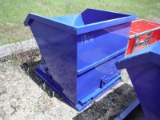 Unused 2022 Greatbear 1-cu yd Self-dumping Hopper: Forklift Pockets