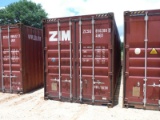 Used 40' Shipping Container, s/n ZCSU8562880