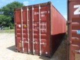 Used 40' Shipping Container, s/n ZCSU8907770