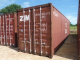 Used 40' Shipping Container, s/n ZCSU8537470