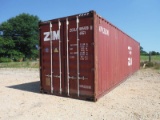 Used 40' Shipping Container, s/n ZCSU8659308