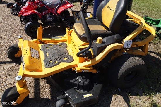 Cub Cadet Ultima ZT1 Zero-turn Mower, s/n 10103: 50", Meter Shows 510 hrs