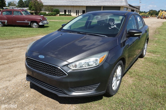 2015 Ford Focus, s/n 1FADP3F29FL227448: 4-door, SE Flex Fuel, Transmission