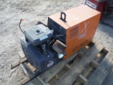 Lincoln Weldan Welder/Generator, s/n A1178210: 16hp Gas Eng., Meter Shows 3