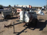 2011 Terex AL4000 Light Plant, s/n AL411-687: Diesel, Portable, Meter Shows