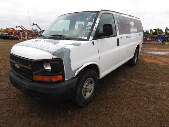 2007 Chevy Express Van, s/n 1GCGG25V071120699