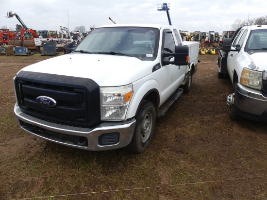 2011 Ford F250 Pickup, s/n 1FT7X2A64BEB10483: Odometer Shows 157K mi.