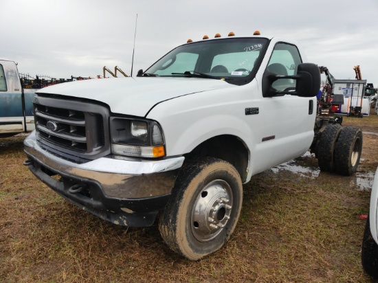 2003 Ford F550 Truck, s/n 1FDAF57P63RC82490: Powerstroke V8 Turbo Diesel, N