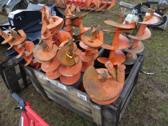 Box of Assorted Auger Bits