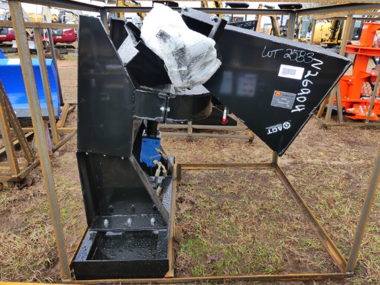 Unused 2022 Mower King SSBX42 Chipper for Skid Steer: 18-50hp, 21in. Rotor