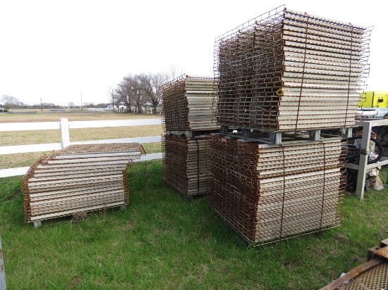 (5) Pallets of Wire Rack Shelving