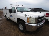 2007 Chevy 2500HD Pickup, s/n 1GBHC24K97E575247: 2wd, Vortec Eng., Auto, Re