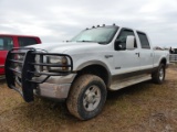 2005 Ford F250 4WD Pickup, s/n 1FTSW21P75EA10596: Diesel, King Ranch, Odome