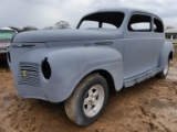 1940 Plymouth Body with Chevy Nova Chassis (As Is - No Titles - Bill of Sal