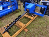 New Skid Steer Auger Attachment