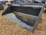 68in. Smooth Bucket for Skid Steer