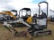 2015 Bobcat 418 Mini Excavator, s/n B39211546: 12in. Bkt., No Hydraulic Fun