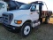 2011 Ford F750 Flatbed Dump Truck, s/n 3FRXF7FJXBV103090: S/A, Cummins Eng.