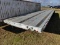 1985 Ravens Flatbed Trailer, s/n 1R1F04423FE850390: All Alum.