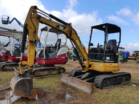 2016 Cat 303.5 Mini Excavator, s/n JW401047: 24in. Bkt.