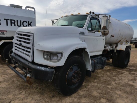 Ford Water Truck, s/n 3FEL1F80C3XMA12174