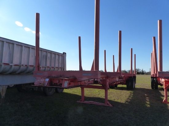 2014 4-bolster Log Trailer, s/n 2143 (No Title - Bill of Sale Only)