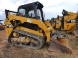 2017 Cat 259D Skid Steer, s/n FTL10767: GP Bkt., Meter Shows 3553 hrs