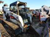 2020 Bobcat T740 Skid Steer, s/n B3CA17404: Rubber Tracks, No Bucket, Meter