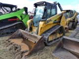 2018 Gehl RT165 Skid Steer, s/n 301548: C/A, Heat, Rubber Tracks, Meter Sho