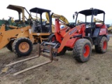 Kubota R630 Rubber-tired Loader, s/n 10109: w/ Forks, Meter Shows 3431 hrs