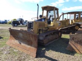 2006 Cat D4G XL Dozer, s/n HYD02094: 4-post Canopy, 6-way Blade, Meter Show