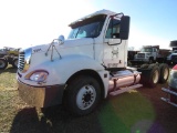 2008 Freightliner Columbia Truck Tractor, s/n 1FUJA6CK78LZ67435: T/A, Day C