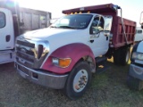 2006 Ford F750 Dump Truck, s/n 3FRXF75V16V267418: Odometer Shows 191K mi.