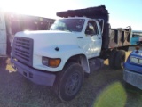 1996 Ford Dump Truck, s/n 1FDPF70J4TVA15750