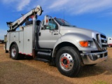 2006 Ford 750 Service Truck, s/n 3FRWF75XY6V331190: Odometer Shows 269K mi.