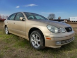 2004 Lexus GS300 Sedan, s/n JT8BD695540192931: 4-door, Bad Eng.