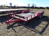 16' Trailer (No Title - Bill of Sale Only): 80in. Wide, T/A, Bumper-pull