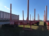 2014 4-bolster Log Trailer, s/n 2143 (No Title - Bill of Sale Only)