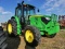 2016 John Deere 6110M MFWD Tractor, s/n 858770: C/A, 3 Hyd Remotes, 18.4-34