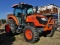 Kubota M9960 MFWD Tractor, s/n 59028: C/A, Heat, Left Hand Reverser, 3PH, 5