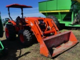 Kubota MX5800 Tractor, s/n 51795: Loader w/ Bkt., Meter Shows 643 hrs