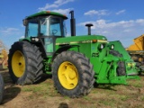 John Deere 4040S MFWD Tractor, s/n 4468057023: C/A, Meter Shows 8380 hrs