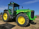 John Deere 8100 MFWD Tractor, s/n RW8100P013165: C/A, Trans. Issue