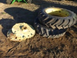 (2) Rear Tires w/ Weights