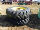 (2) 18.4-38 Tractor Tires