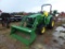 2013 John Deere 3038E MFWD Tractor, s/n 1LV3038EPDH514640: Rollbar, JD 305