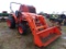 Kubota L5060D MFWD Tractor, s/n 30038: Loader w/ Bkt., Rollbar, Meter Shows