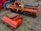 2007 Maschio 280 Rotovator, s/n 079510771 w/ Pallet of Shaft & Extra Parts